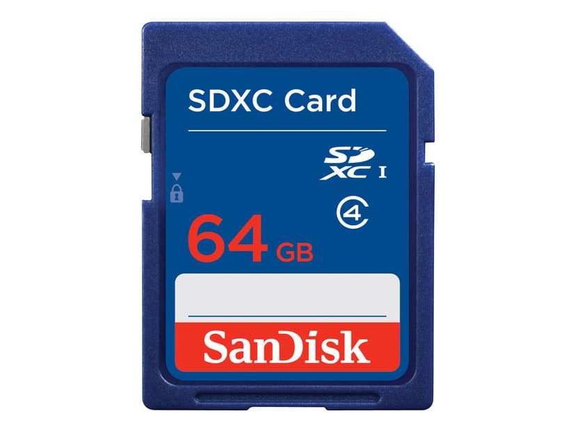 SanDisk Flash-muistikortti 64GB SDXC Memory Card