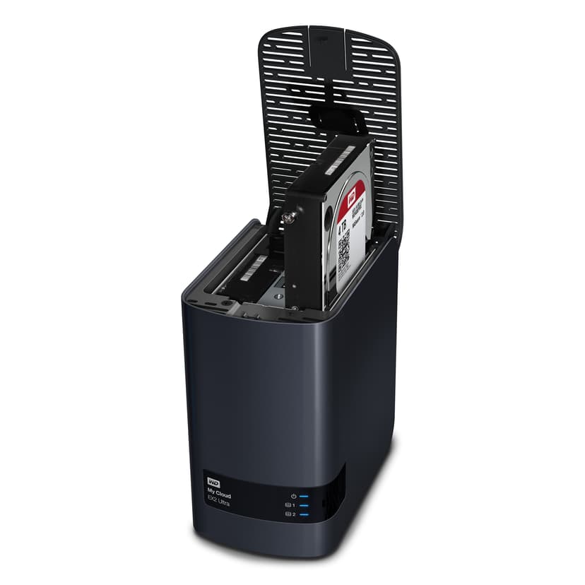WD My Cloud EX2 Ultra 4TB 2Bay NAS 4TB Personlig molnlagringsenhet