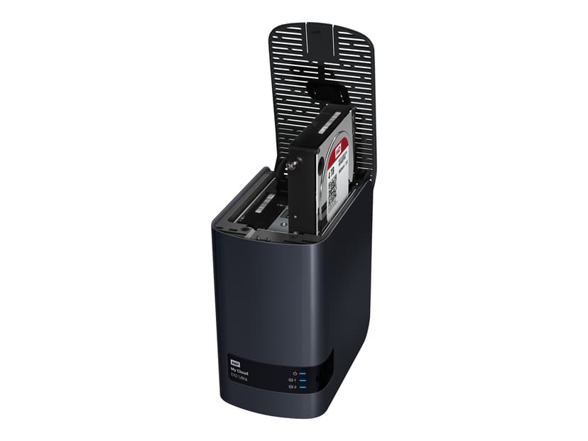 WD My Cloud EX2 Ultra 4TB 2Bay NAS 4TB Personlig molnlagringsenhet