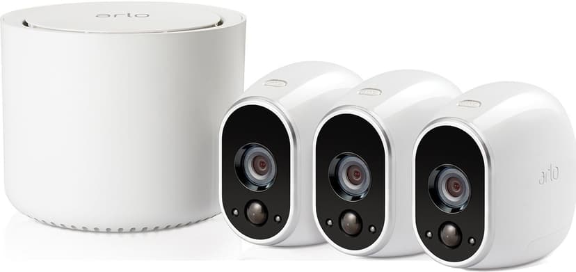Arlo VMS3330 Base Station 3 Cameras VMS3330 100EUS Dustinhome.no