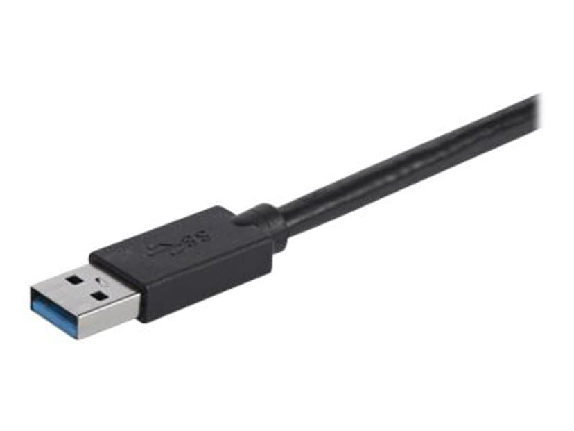 Startech USB 3.0 to DVI External Video Card Adapter with 1-Port USB Hub ekstern videoadapter 1920 x 1200 DVI, VGA