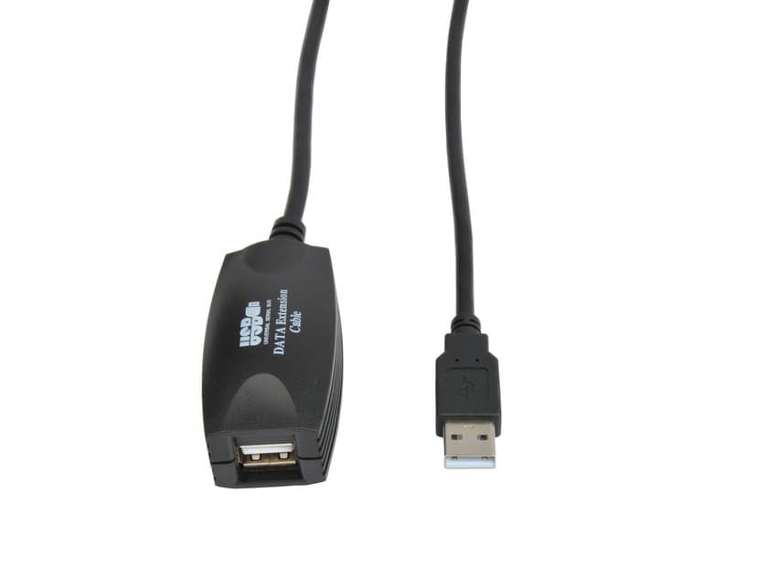 Prokord USB-kaapeli 15m USB A USB A Musta