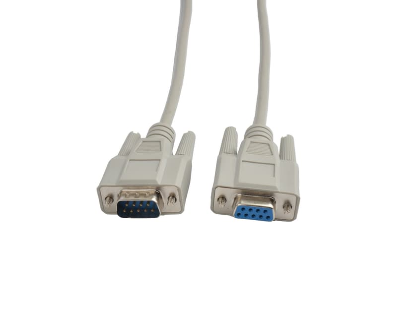 Prokord Serial extension cable 1m 9-pens D-Sub (DB-9) Male 9-pens D-Sub (DB-9) Female