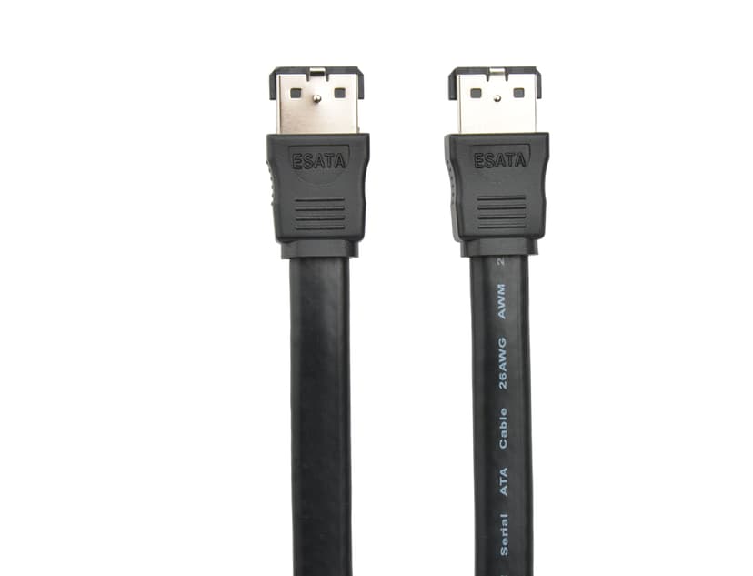 Prokord SATA-kabel 1.5m 7-pins ekstern seriell ATA Hann 7-pins ekstern seriell ATA Hann
