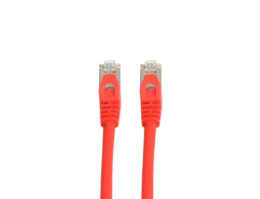 Prokord Koblingskabel LSZH RJ-45 RJ-45 CAT 6 0.5m Rød