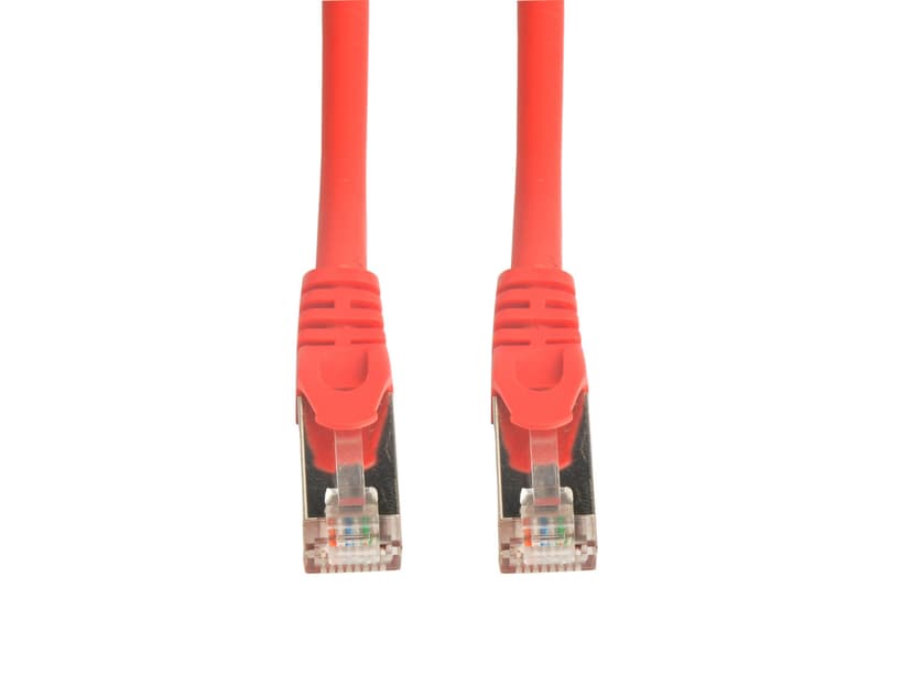 Prokord TP-Cable F/UTP CAT.6 Shielded Lszh RJ45 0.5m Red RJ-45 RJ-45 Cat6 0.5m Punainen