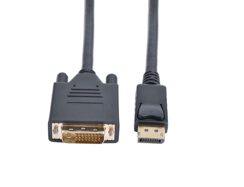 Prokord DisplayPort-kabel 1m DisplayPort Hane DVI-D Hane