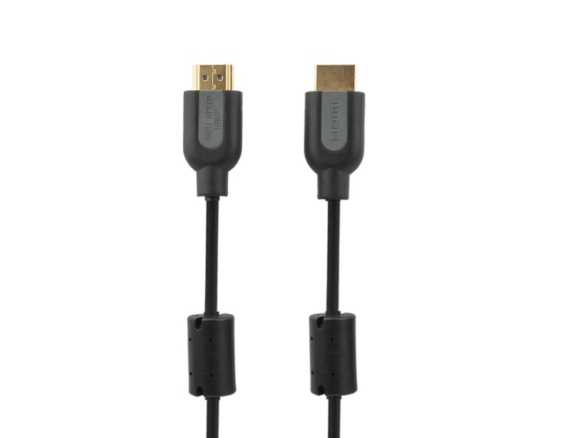 Prokord HDMI 1.4-kaapeli 1m HDMI-tyyppi A (vakio) HDMI-tyyppi A (vakio) Musta