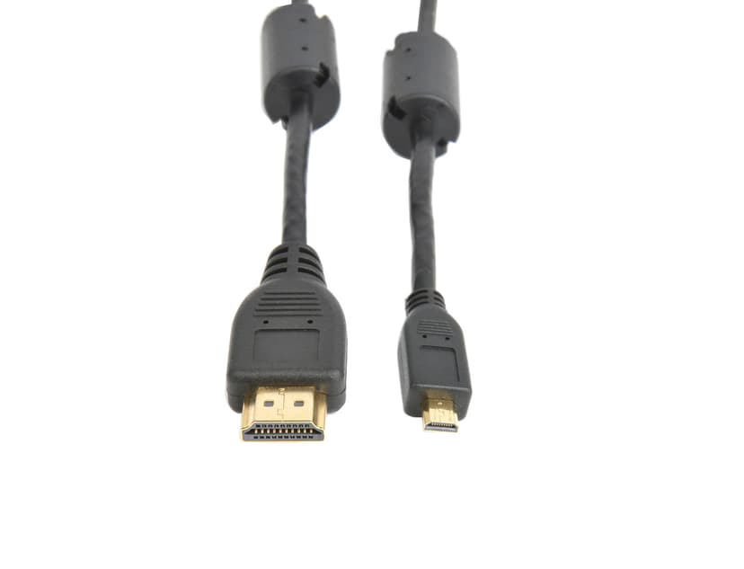 Prokord HDMI 1.4-kabel 2m HDMI Micro Hann HDMI Hann