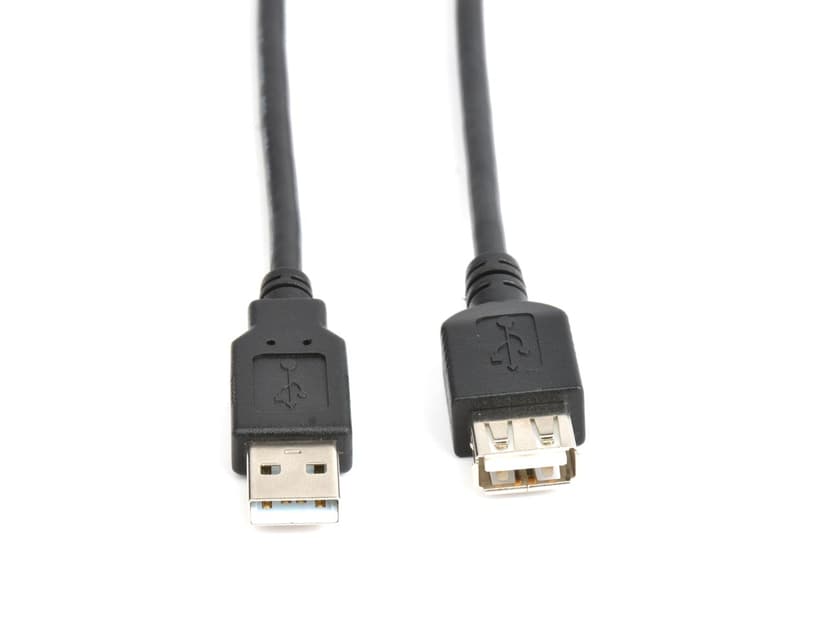 Prokord USB-kabel 1m 4-stifts USB typ A Hane 4-stifts USB typ A Hona