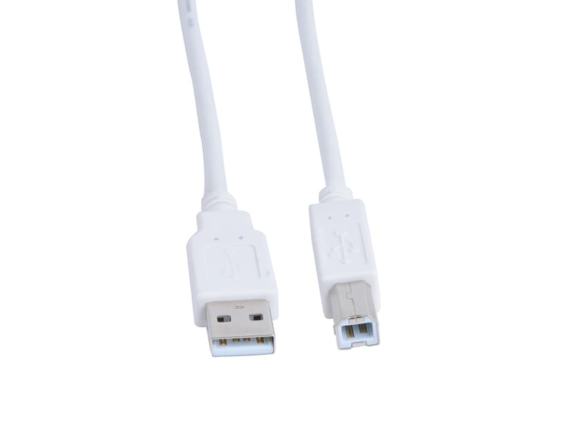 Prokord USB-kabel 2m 4-pins USB type A Hann 4-pins USB-type B Hann