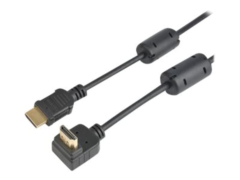 Prokord HDMI 1.4-kaapeli 10m HDMI-tyyppi A (vakio) HDMI-tyyppi A (vakio) Musta
