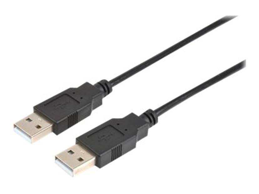Prokord USB-kabel 1m 4-stifts USB typ A Hane 4-stifts USB typ A Hane