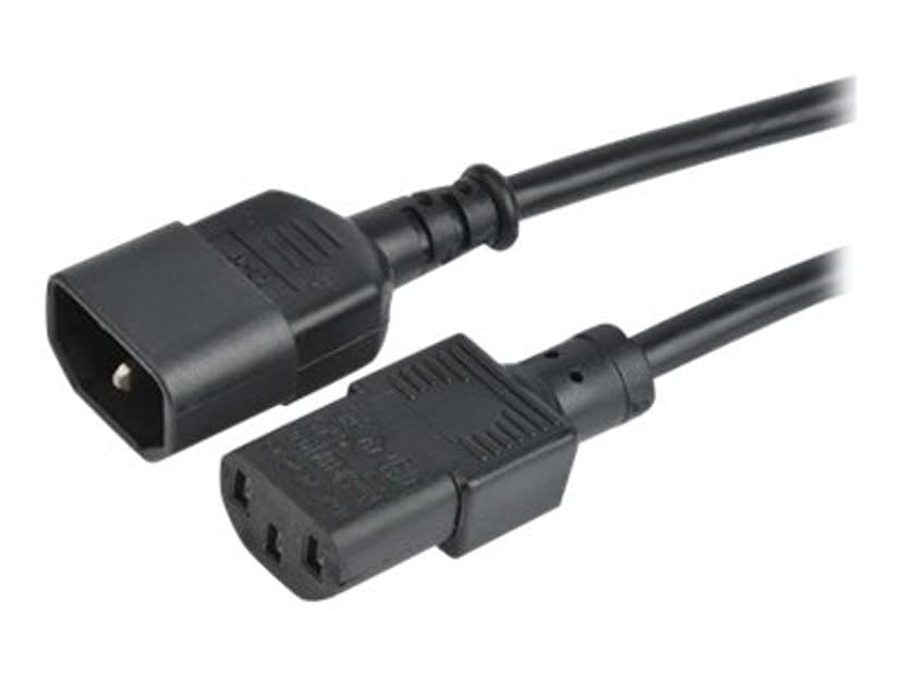 Prokord Virtajohto 2m Power IEC 60320 C14 -virtaliitin Power IEC 60320 C13