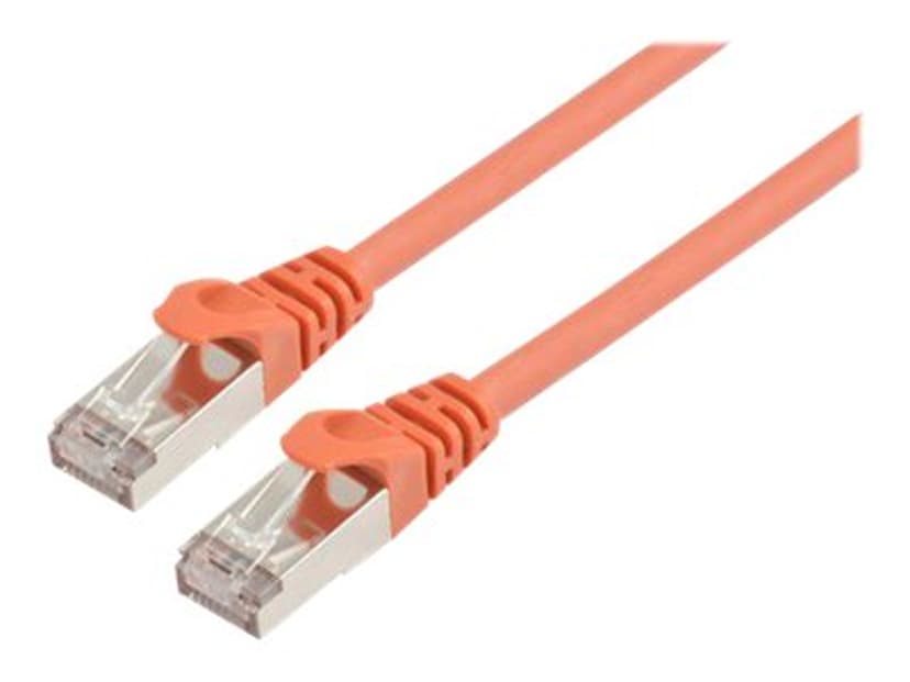 Prokord TP-Cable F/UTP CAT.6 Shielded Lszh RJ45 0.5m Orange RJ-45 RJ-45 CAT 6 0.5m Orange
