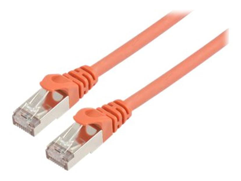 Prokord TP-Cable F/UTP CAT.6 Shielded Lszh RJ45 10m Orange RJ-45 RJ-45 CAT 6 10m Oranssi