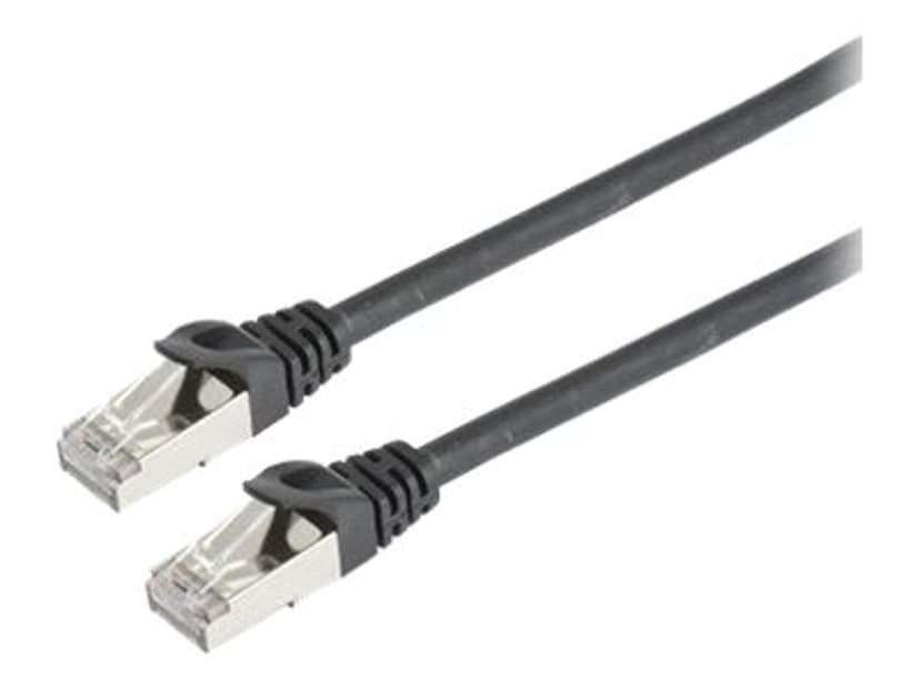 Prokord Patchkabel LSZH RJ-45 RJ-45 CAT 6 0.5m Sort