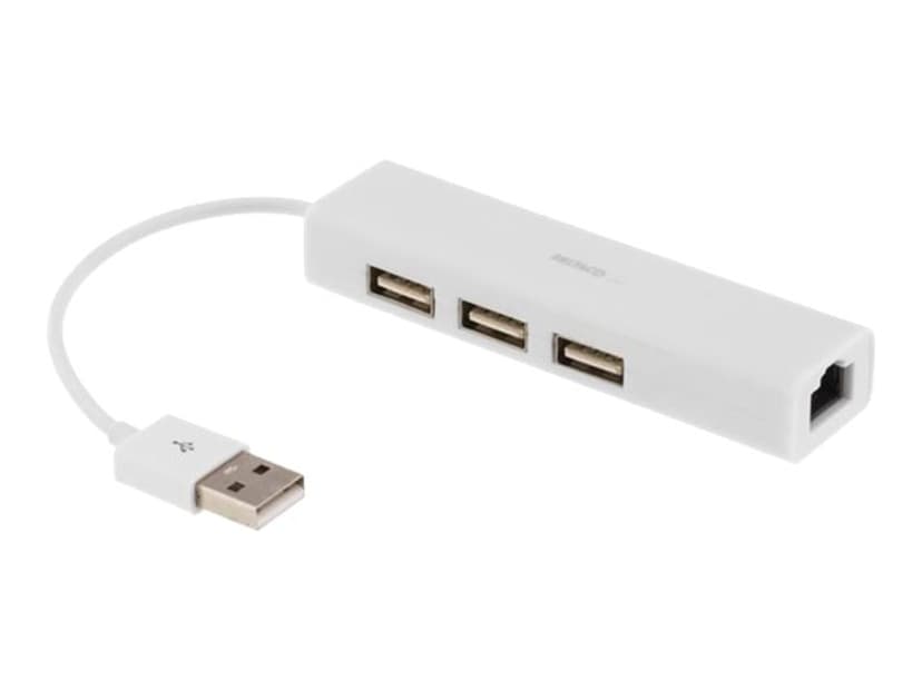 Deltaco USB2-LAN3 USB Hub