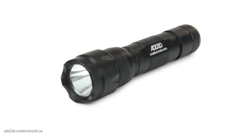 Add3d UV Flashlight With Rechargeable Battery And Charger
