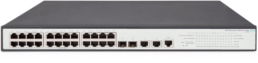 HPE OfficeConnect 1950 24xGbit, SFP+ PoE+ 370W Web-mgd Switch