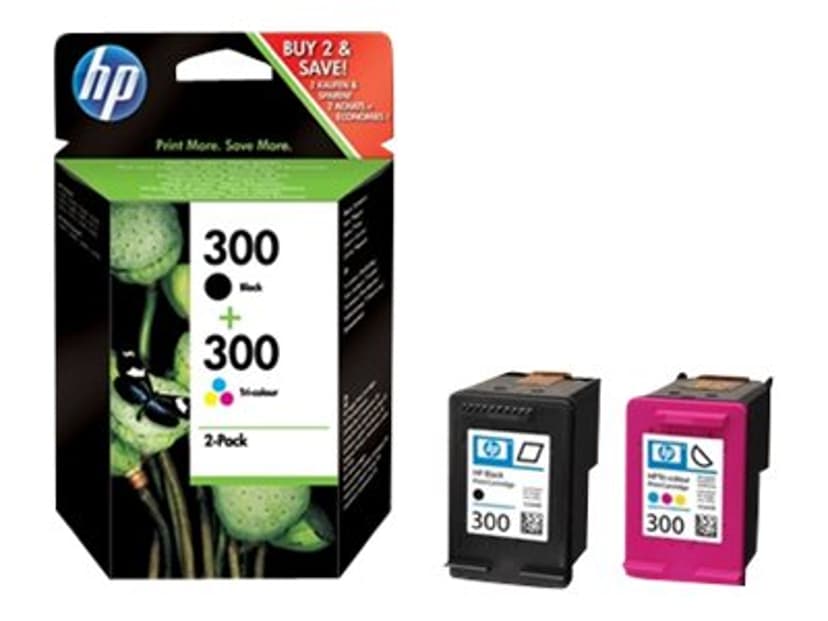 HP Bläck Multipack No.300 (BK+Color) - DJ D1663/D1668/D2680