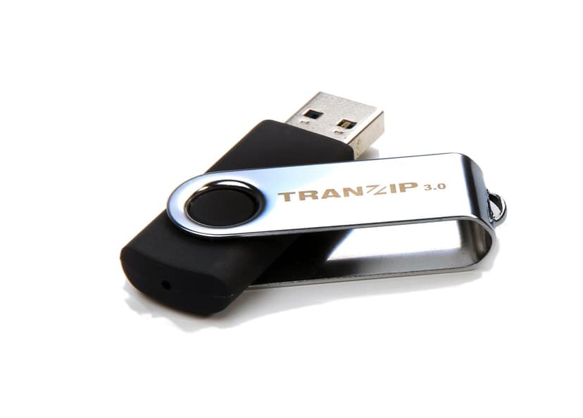 Tranzip Tranzip TR-301N-16 USB-muisti 16 GB USB A-tyyppi 3.2 Gen 1 (3.1 Gen 1) Musta 16GB USB A-tyyppi Musta