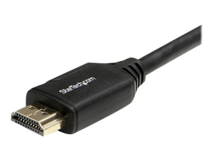 Startech 1m 3 ft Premium High Speed HDMI Cable with Ethernet 1m HDMI-tyyppi A (vakio) Musta