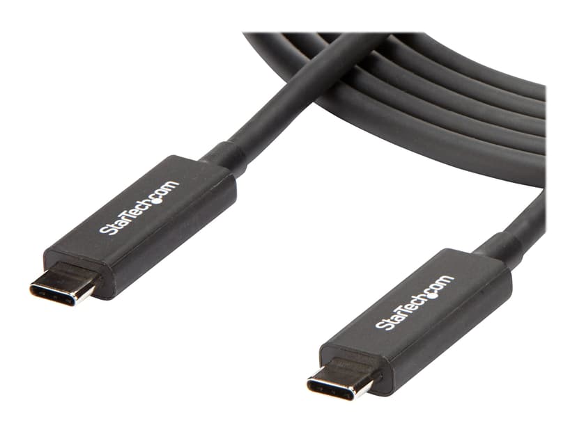 Startech Thunderbolt 3/USB-C 40Gbps 2m Cable 2m 24 pin USB-C Hane 24 pin USB-C Hane