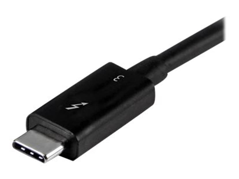 Startech 0.5m Thunderbolt 3 (40Gbps) USB C Cable / Thunderbolt and USB 0.5m USB-C Hane USB-C Hane