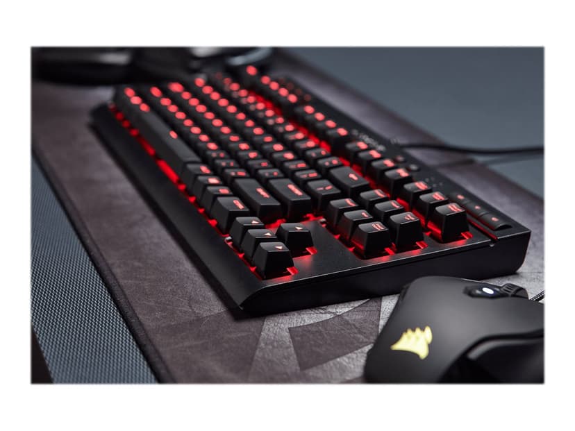 Corsair K63 Compact Kabelansluten Nordisk Svart Tangentbord