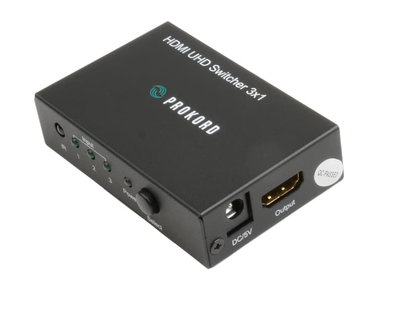 Prokord HDMI 2.0 3X1 Switch