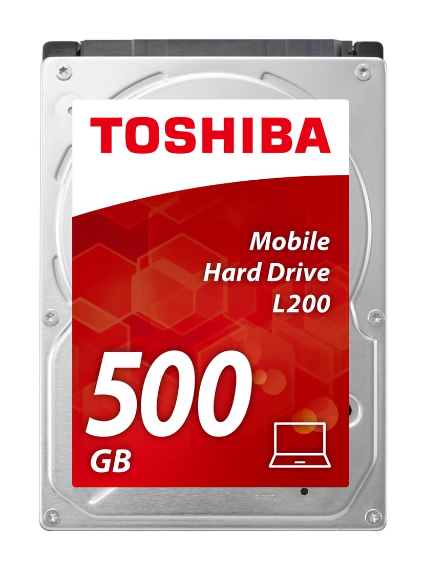 Toshiba L200 2.5" 500GB SATA-300, Serial ATA-300 5400kierrosta/min