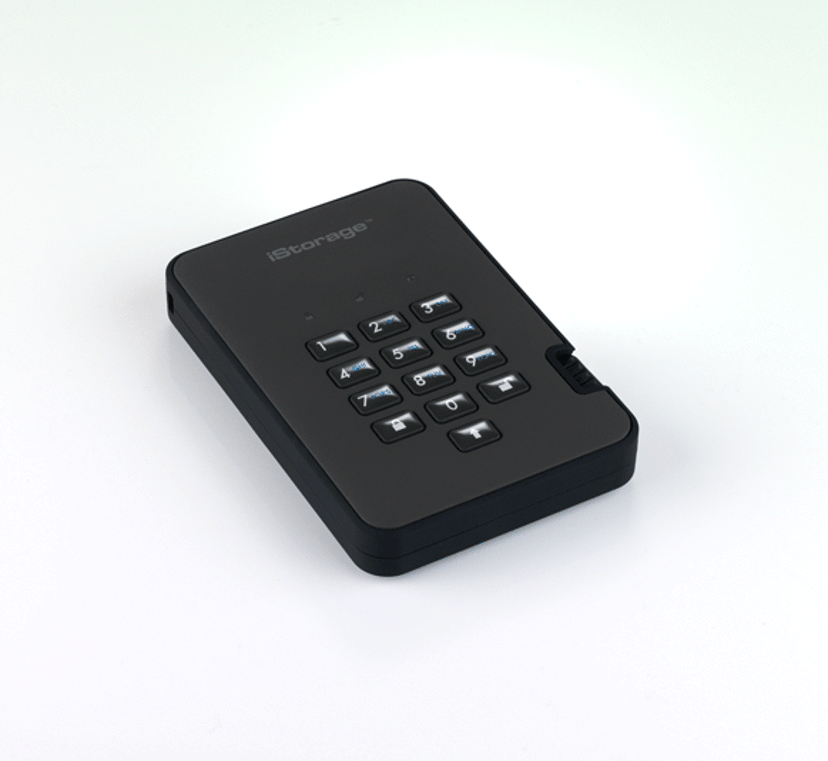 Istorage Diskashur2 256-bit 2TB Svart