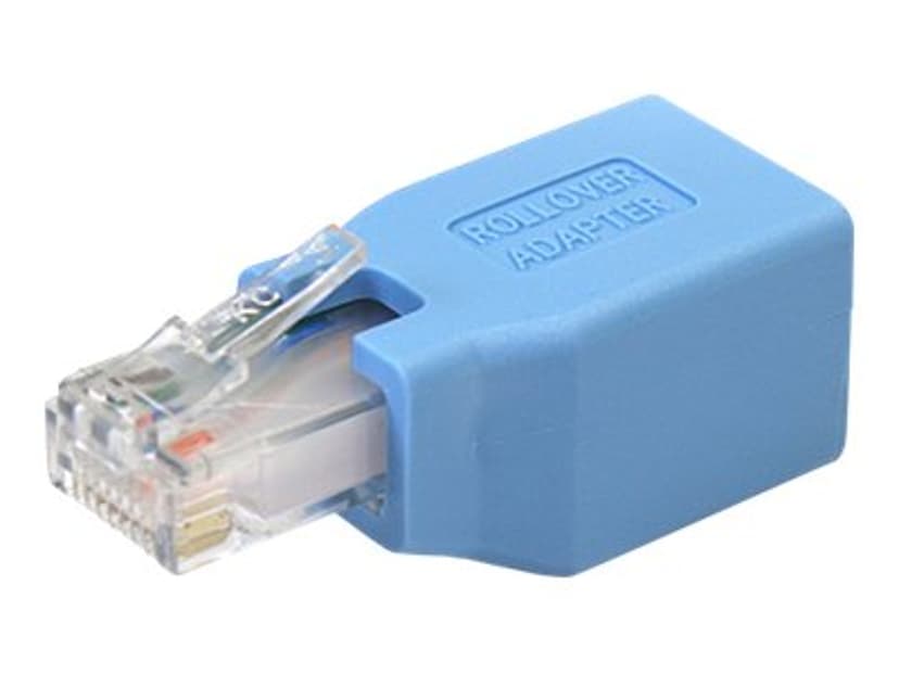 Startech Cisco Console Rollover Adapter for RJ45 Ethernet Cable RJ-45 Hann RJ-45 Hunn Blå
