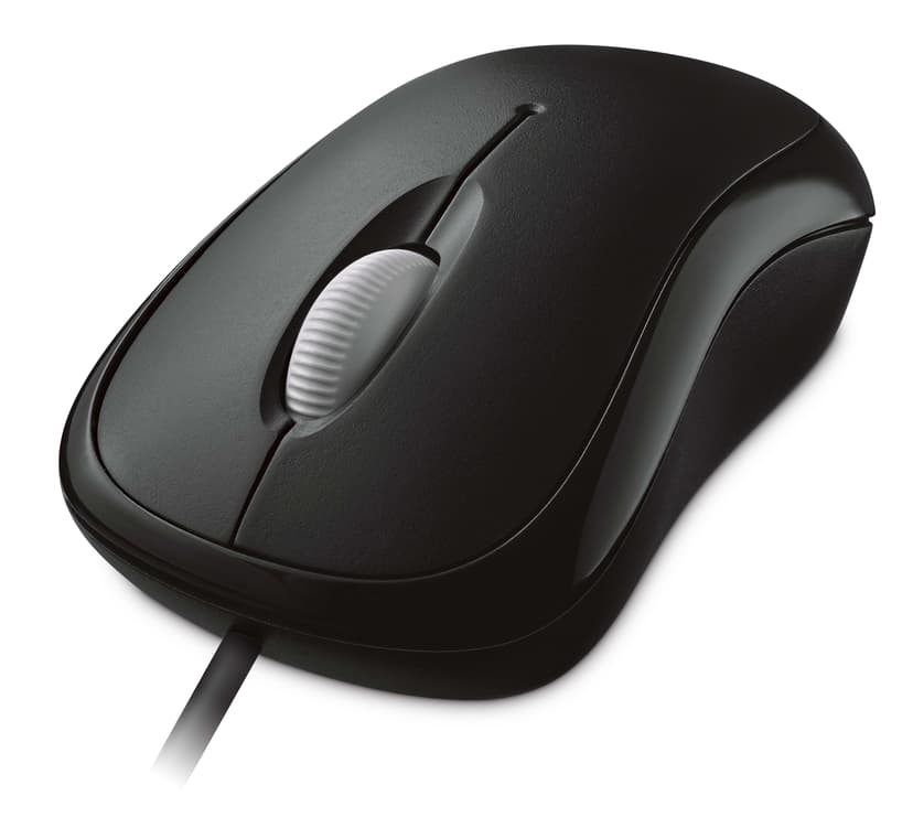 Microsoft Basic Optical Mouse Langallinen 800dpi Hiiri Musta