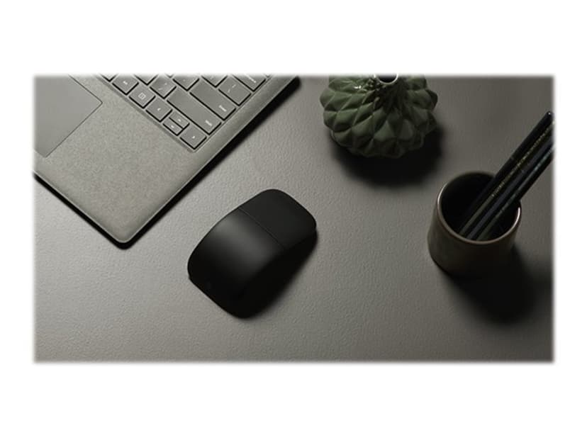 Microsoft Arc Mouse Bluetooth Trådlös 1000dpi Mus Svart