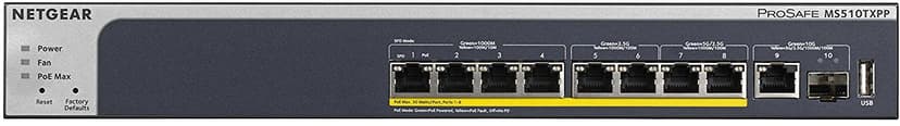 Netgear MX510TXPP 4-Port 2x5G 1x10G PoE 180W Switch