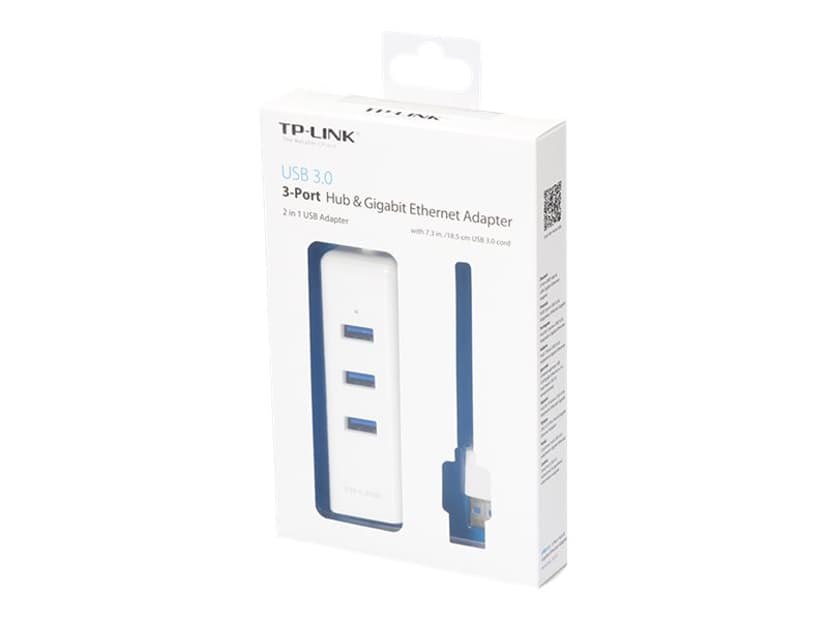 TP-Link UE330 USB Network Adapter with USB hub USB 3.2 Gen 1 (3.1 Gen 1) Type-A