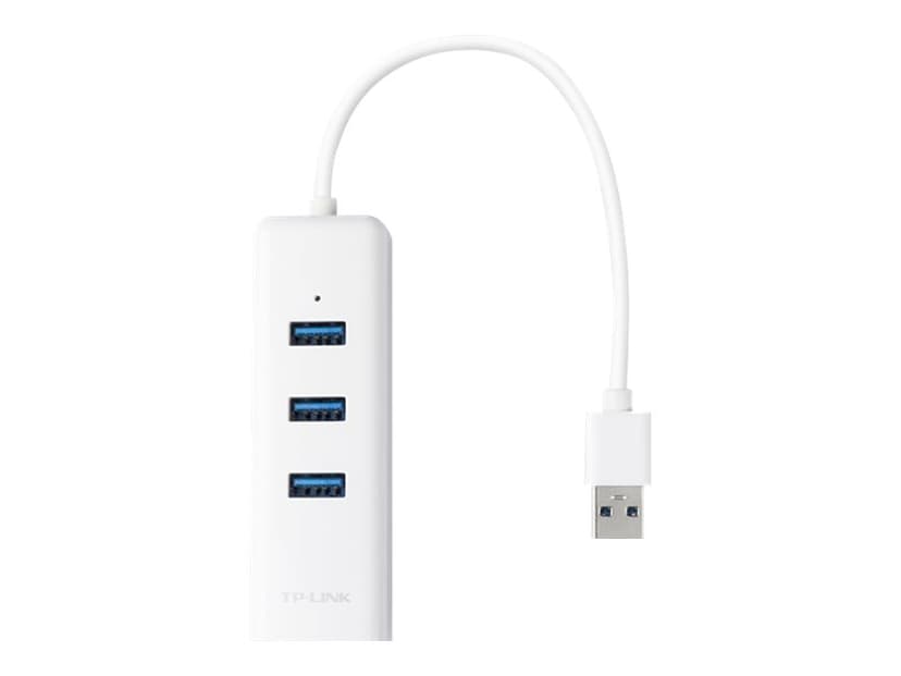 TP-Link UE330 USB Network Adapter with USB hub USB 3.2 Gen 1 (3.1 Gen 1) Type-A