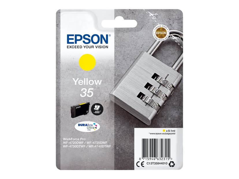 Epson Muste Keltainen 35 9.1ml - WF-4730