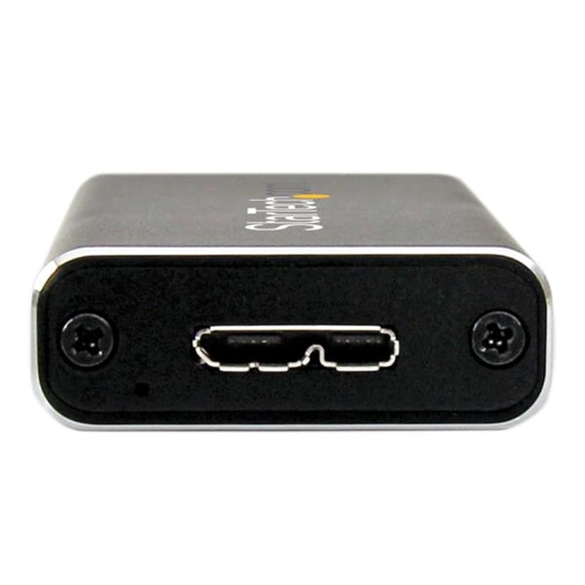 Startech M.2 NGFF SATA Enclosure M.2 USB 3.1 (Gen 2) Hopea, Musta