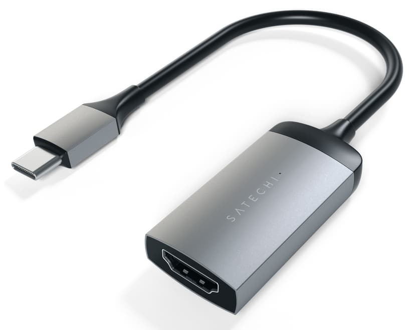 Satechi USB-C till HDMI 2.0 Adapter 2030m 24 pin USB-C Kontakt HDMI Type A Hona