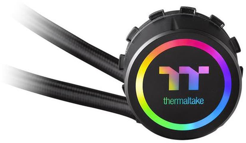 Thermaltake Floe Riing RGB 240 TT Premium Edition All-in-one-nesteenjäähdytin Musta
