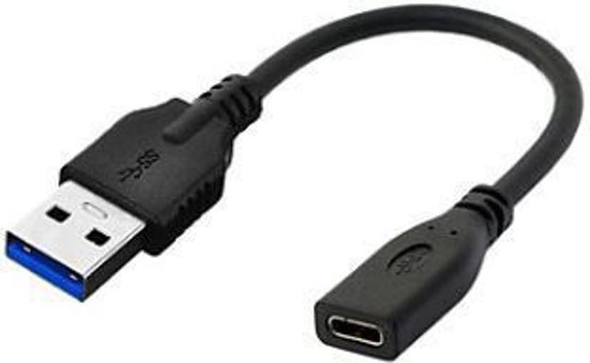 Microconnect Adapter 0.2m 9 pin USB Type A Uros 24 pin USB-C Naaras