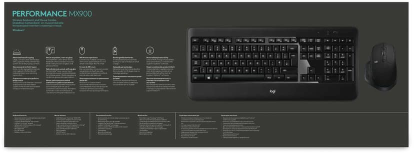 Logitech sales combo mx900