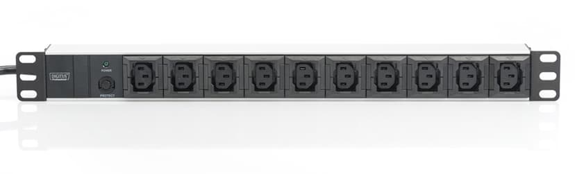 Digitus DN-95404 Grendosa för rack 10st Ström IEC 60320 C13