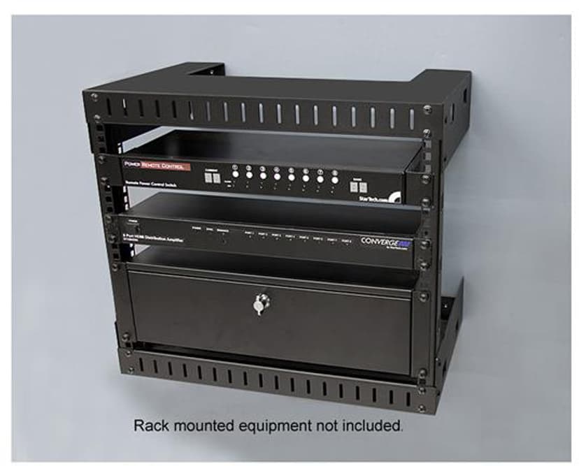 Startech 8U Open Frame Wall Mount Equipment Rack