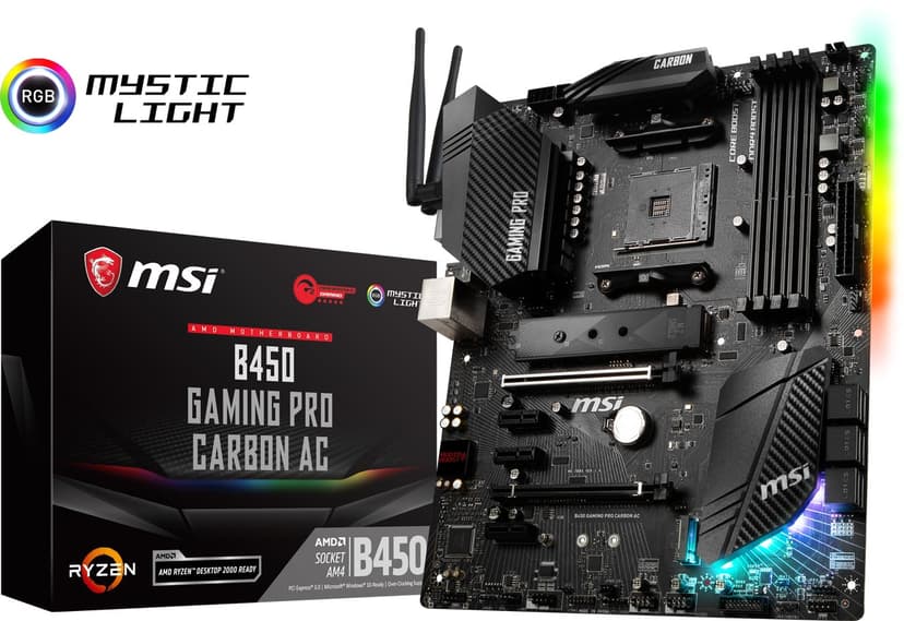 MSI B450 Gaming Pro Carbon AC ATX Emolevy