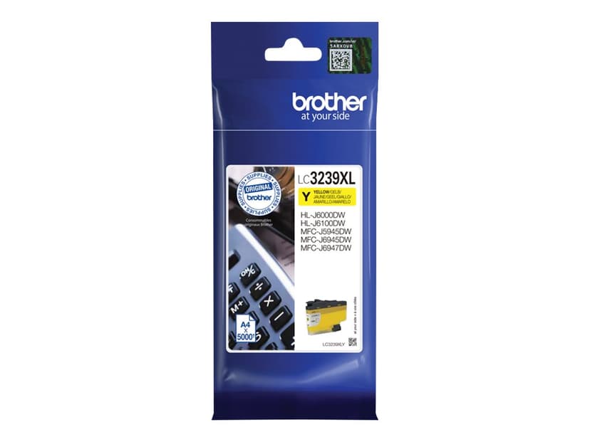 Brother Muste Keltainen LC-3239XLY 5K