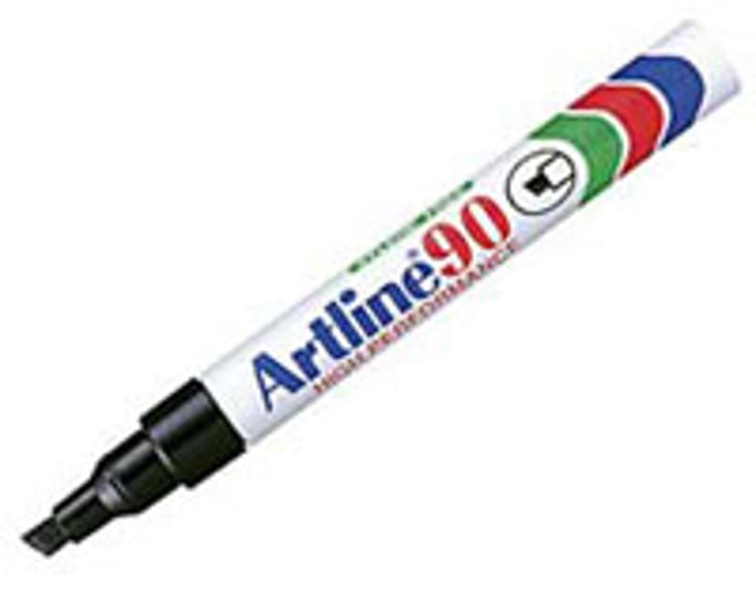 Artline Marker Pen 90 Black 12-Pack